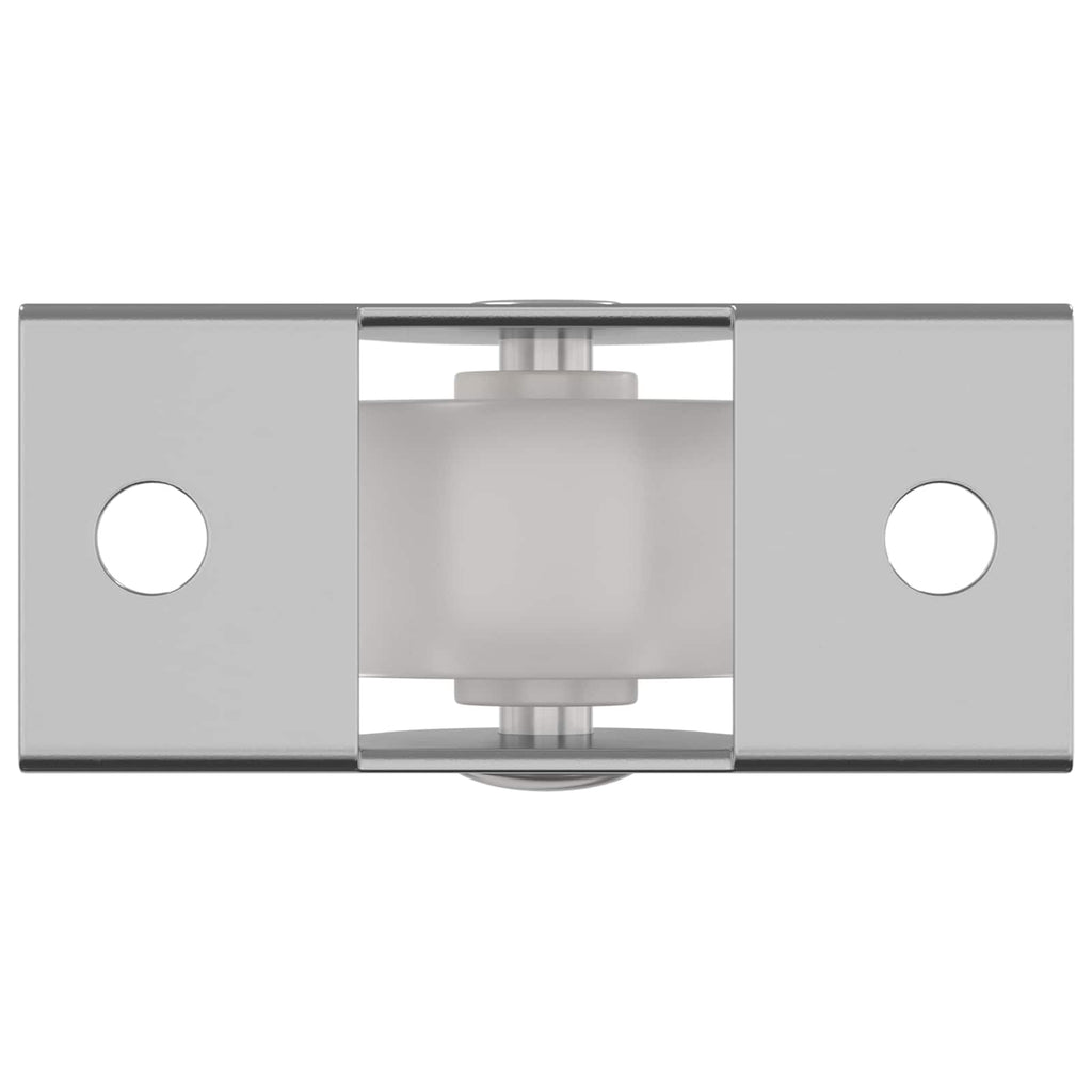 Bockrolle 12 Pcs Weiß 42 X 11,5 X 29 Mm Eisen
