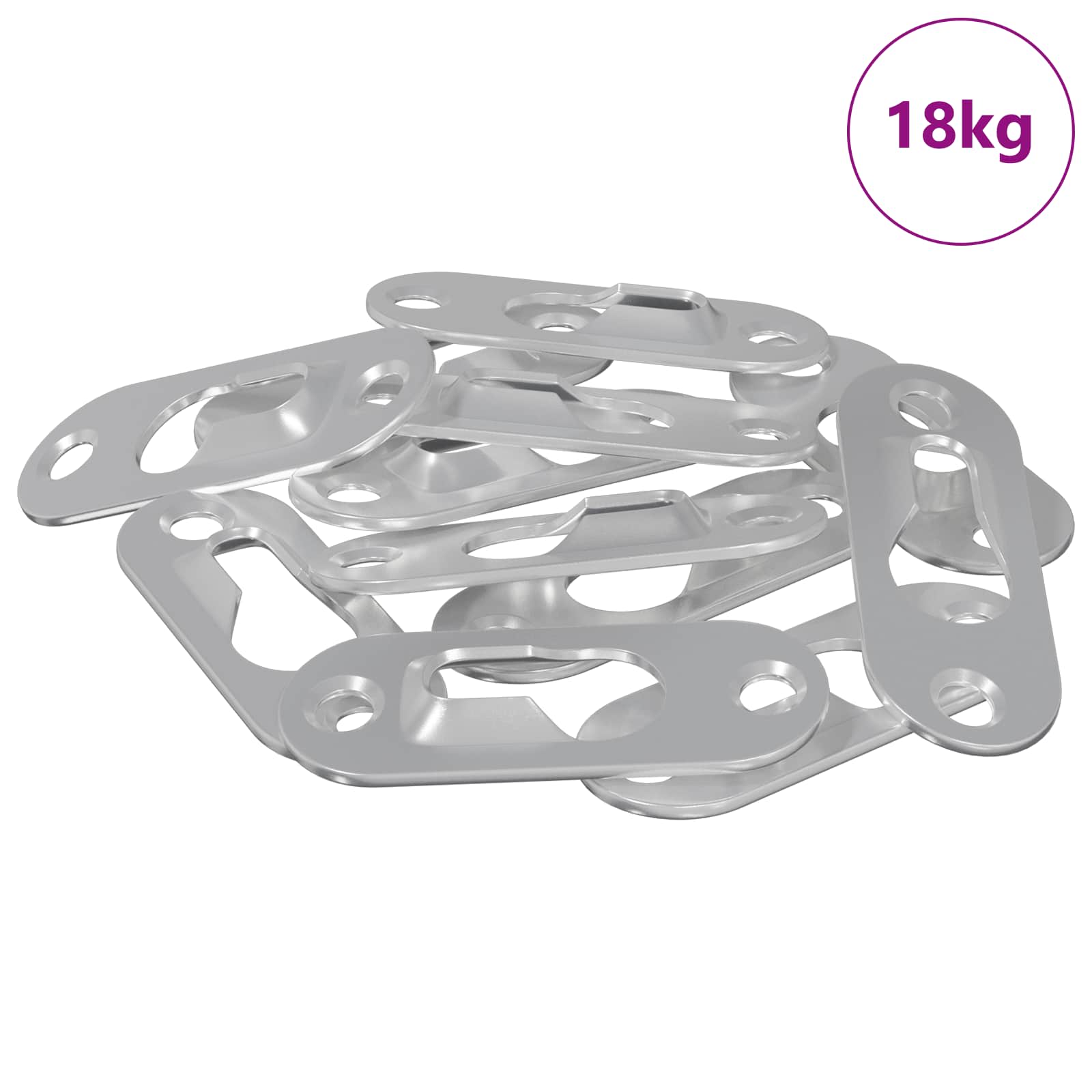 Schlüsselloch-Hänger 3673 Pcs Silber 45 X 16 X 3.5 Mm Eisen