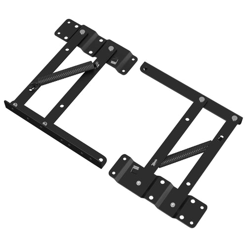 Bettliftmechanismus 2 Pcs Schwarz 340 X 95 X 40 Mm Eisen