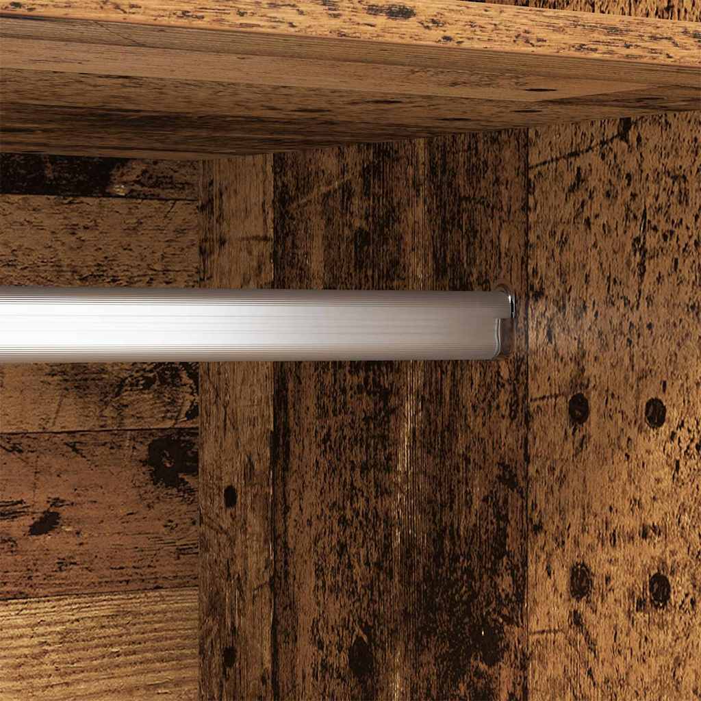 Kleiderschrank Mit Regal Holzwerkstoff