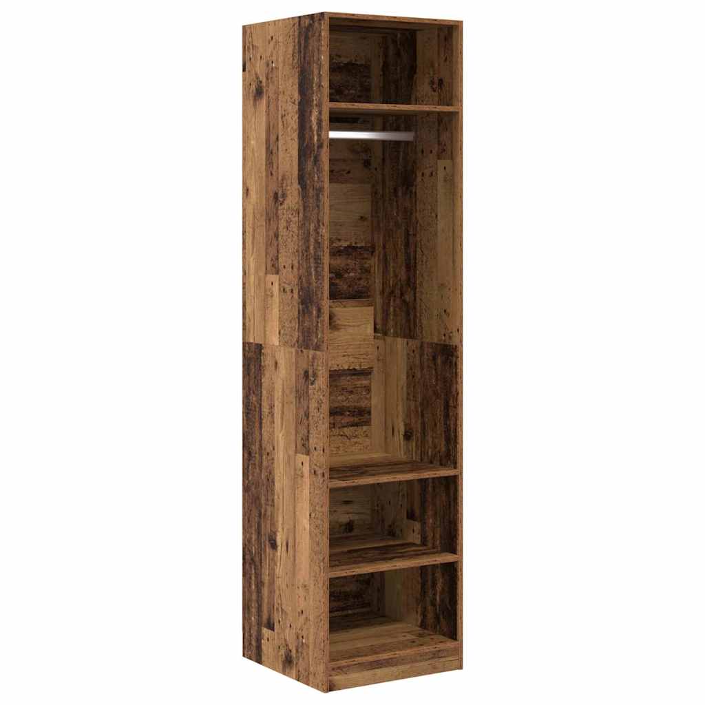 Kleiderschrank Mit Regal Holzwerkstoff