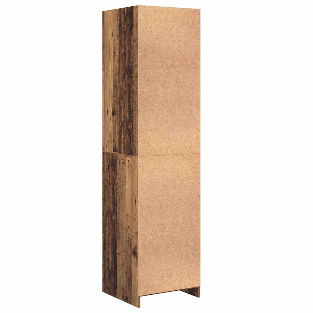 Kleiderschrank Mit Regal Holzwerkstoff