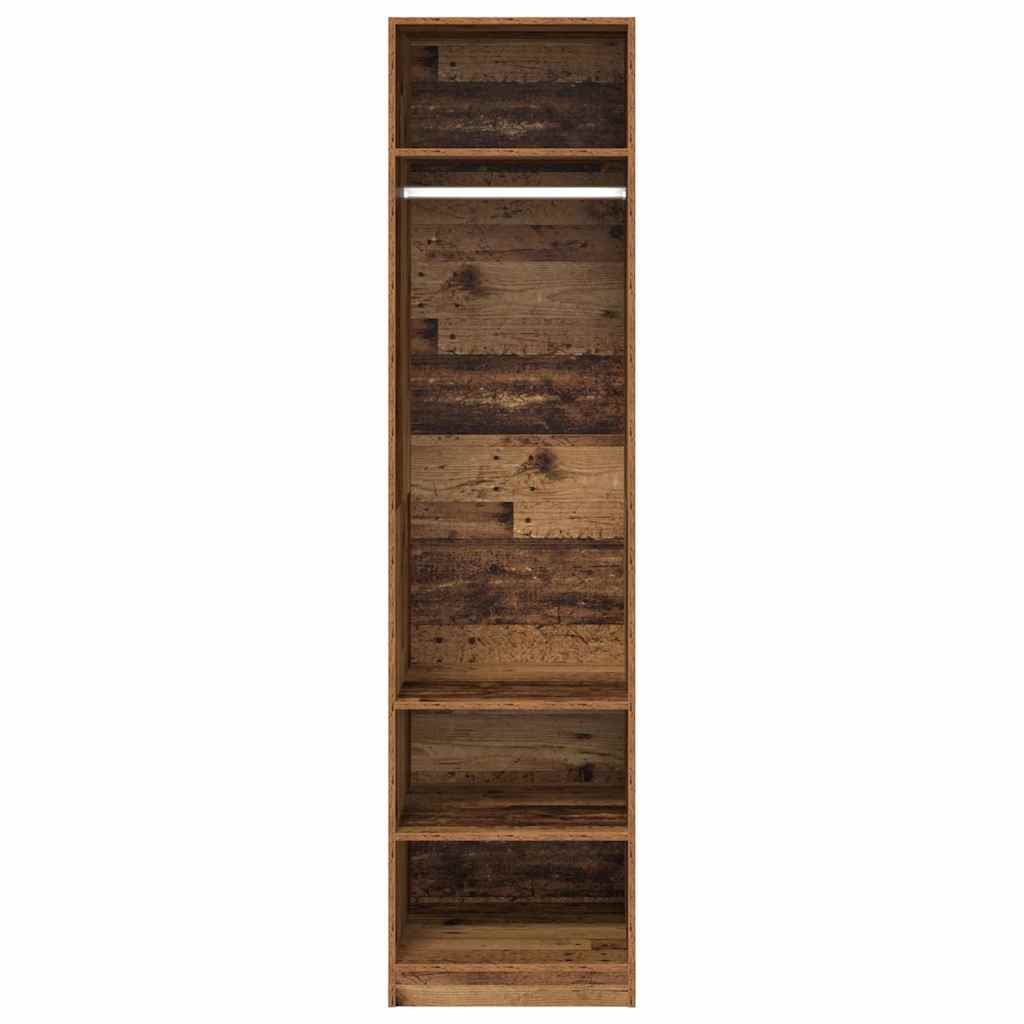 Kleiderschrank Mit Regal Holzwerkstoff