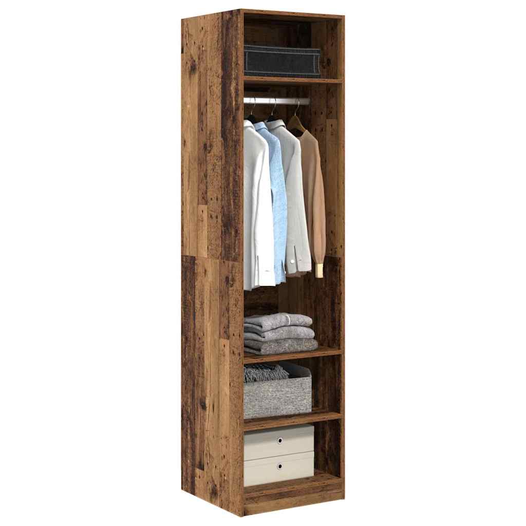 Kleiderschrank Mit Regal Holzwerkstoff