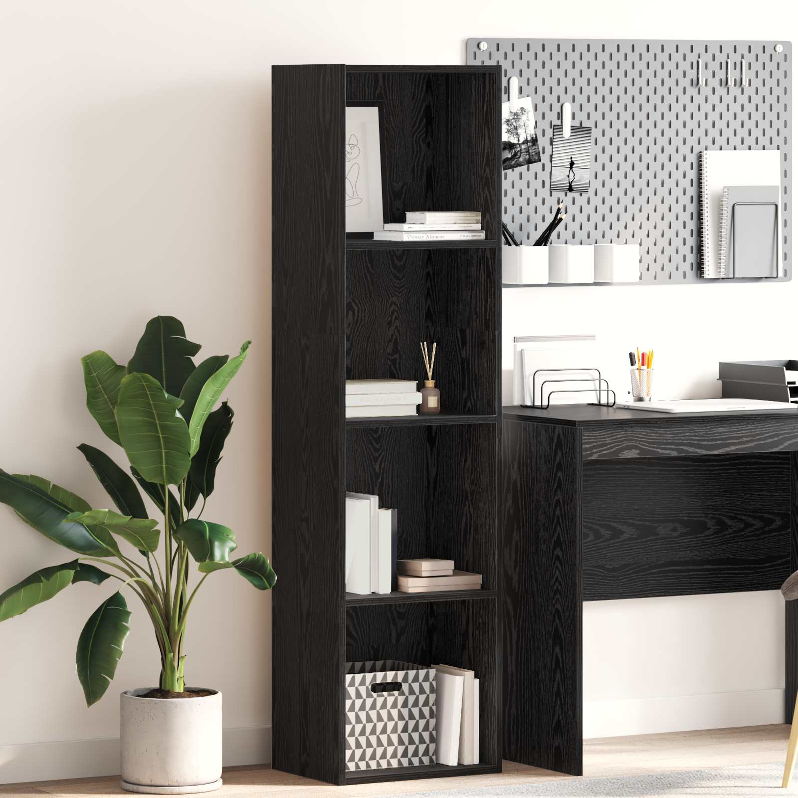 Bücherregal 80X30X76,5 Cm Holzwerkstoff