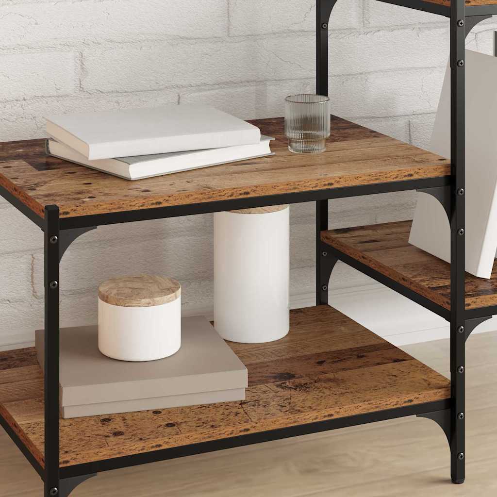 Regalbrett 4 Pcs Braun Holzwerkstoff