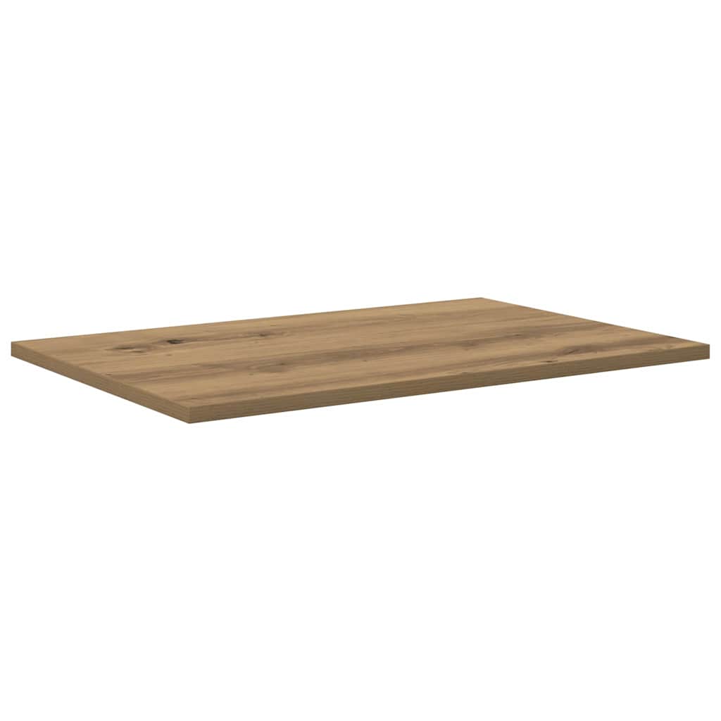 Regalbrett 3 Ebenen 4 Pcs Holzwerkstoff Braun
