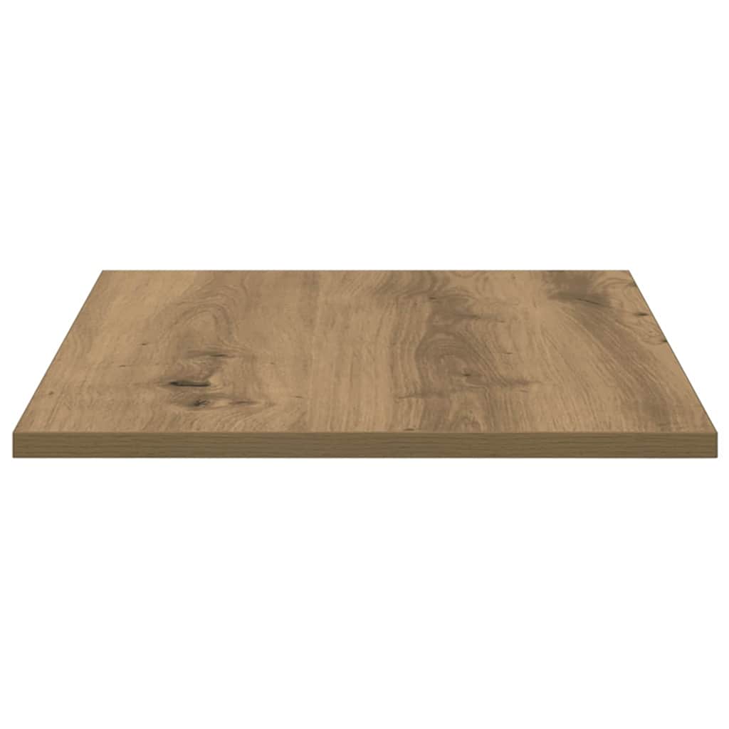 Regalbrett 3 Ebenen 4 Pcs Holzwerkstoff Braun