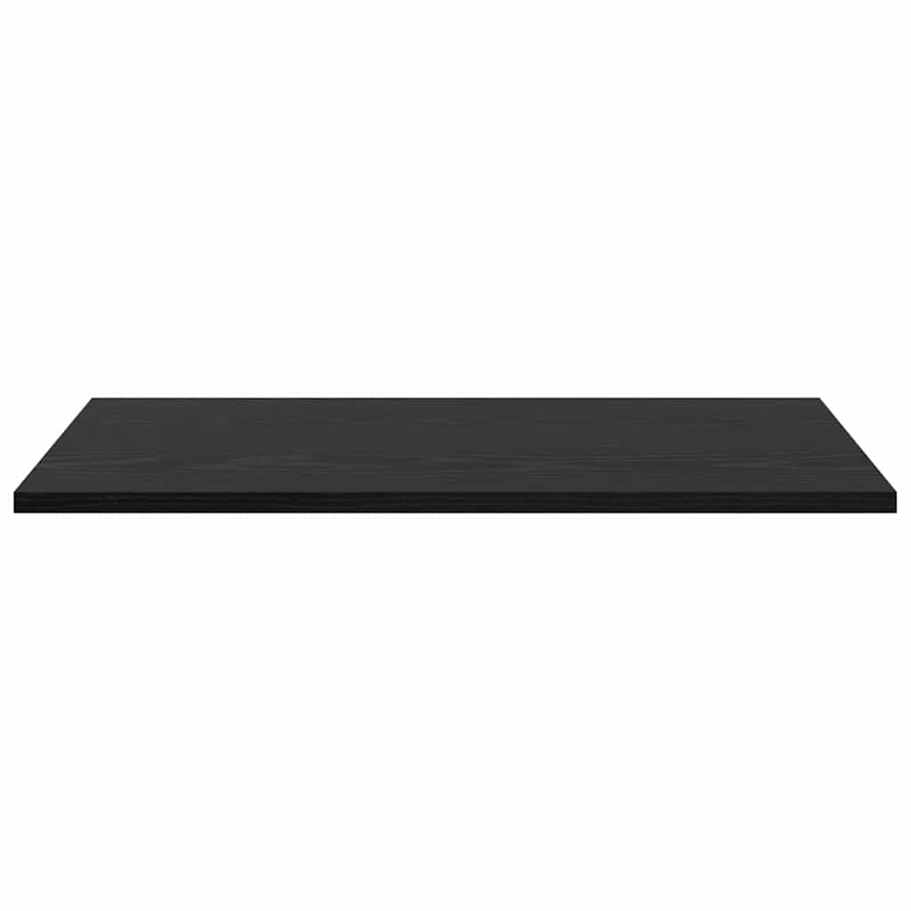 Regalbrett 4 Pcs Schwarz Holzwerkstoff