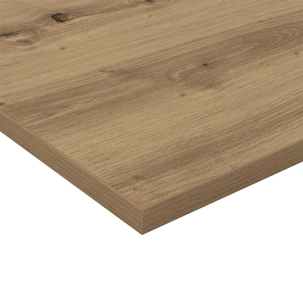 Regalbrett 3 Ebenen 4 Pcs Holzwerkstoff Braun