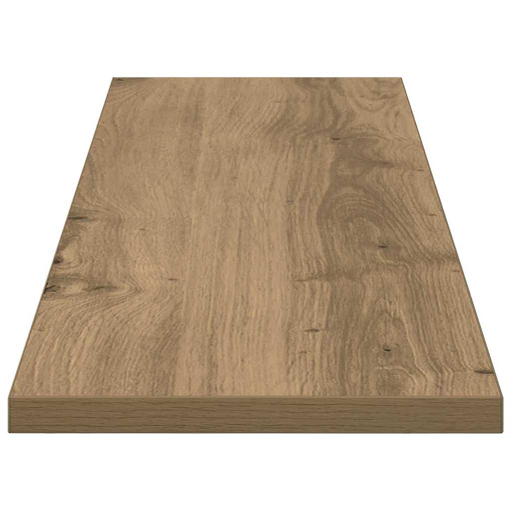 Regalbrett 3 Ebenen 4 Pcs Holzwerkstoff Braun