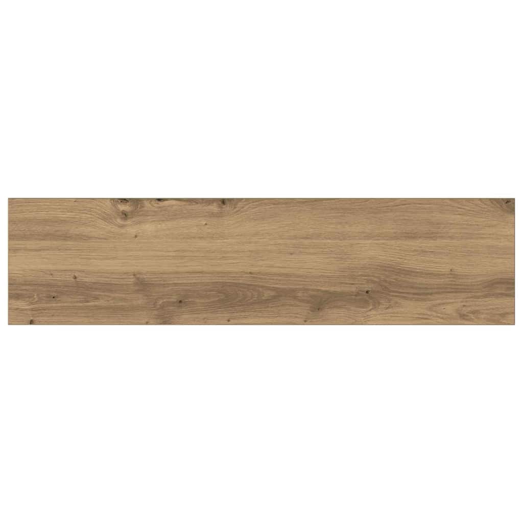 Regalbrett 3 Ebenen 4 Pcs Holzwerkstoff Braun