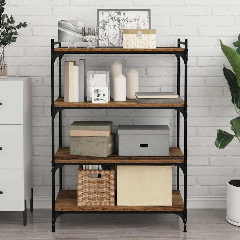 Regalbrett 4 Pcs Braun Holzwerkstoff
