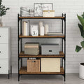 Regalbrett 4 Pcs Braun Holzwerkstoff