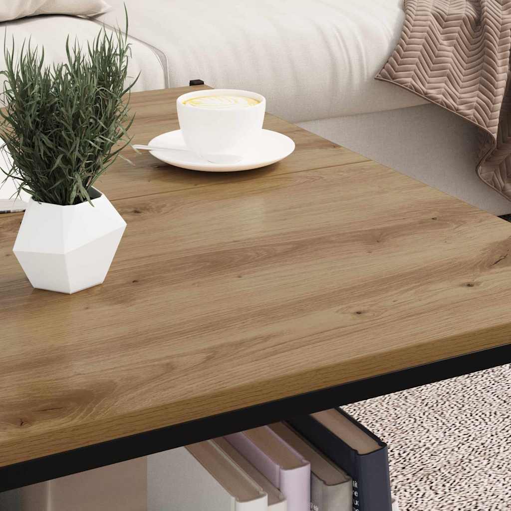 Regalbrett 3 Ebenen 4 Pcs Holzwerkstoff Braun