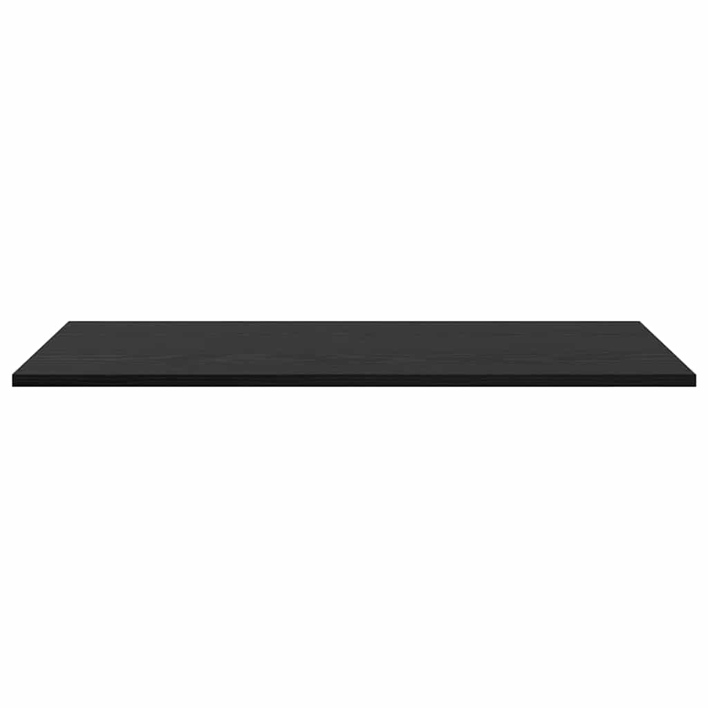 Regalbrett 4 Pcs Schwarz Holzwerkstoff