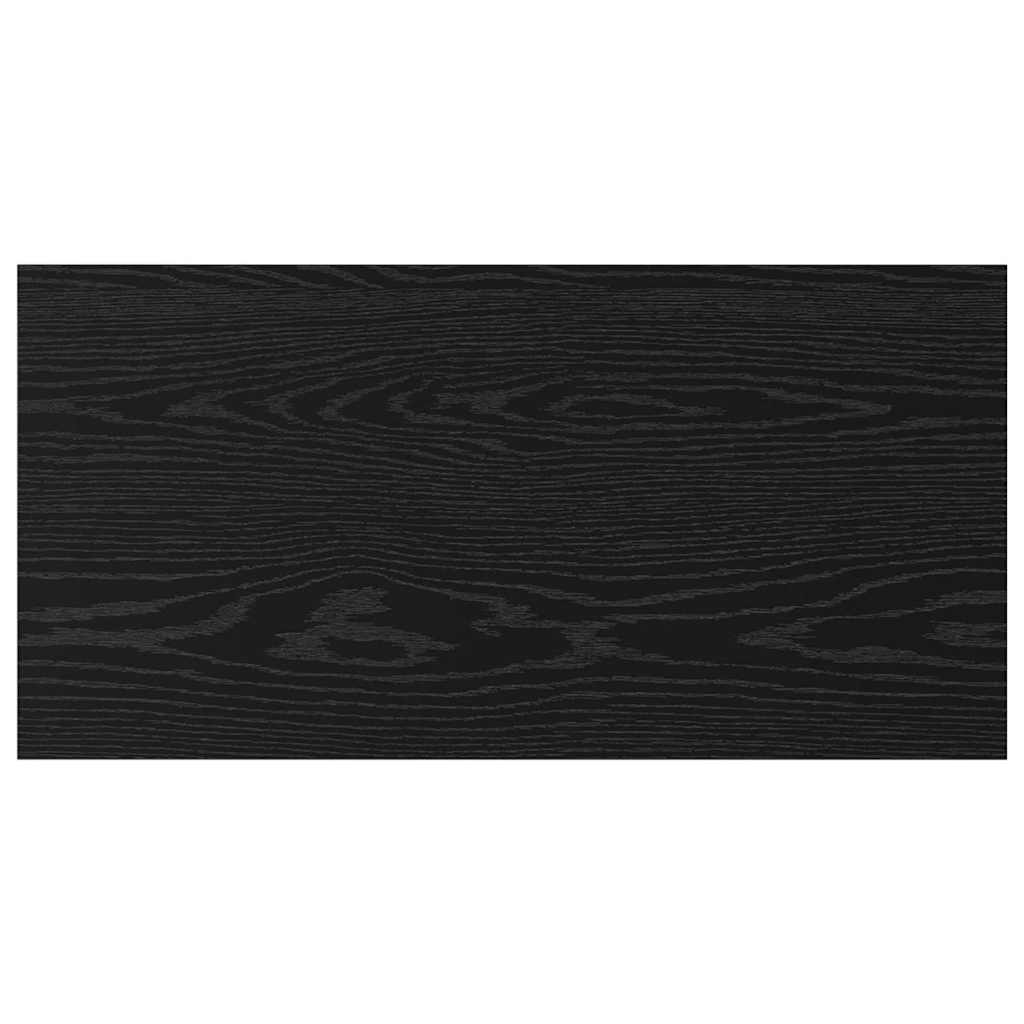 Regalbrett 4 Pcs Schwarz Holzwerkstoff