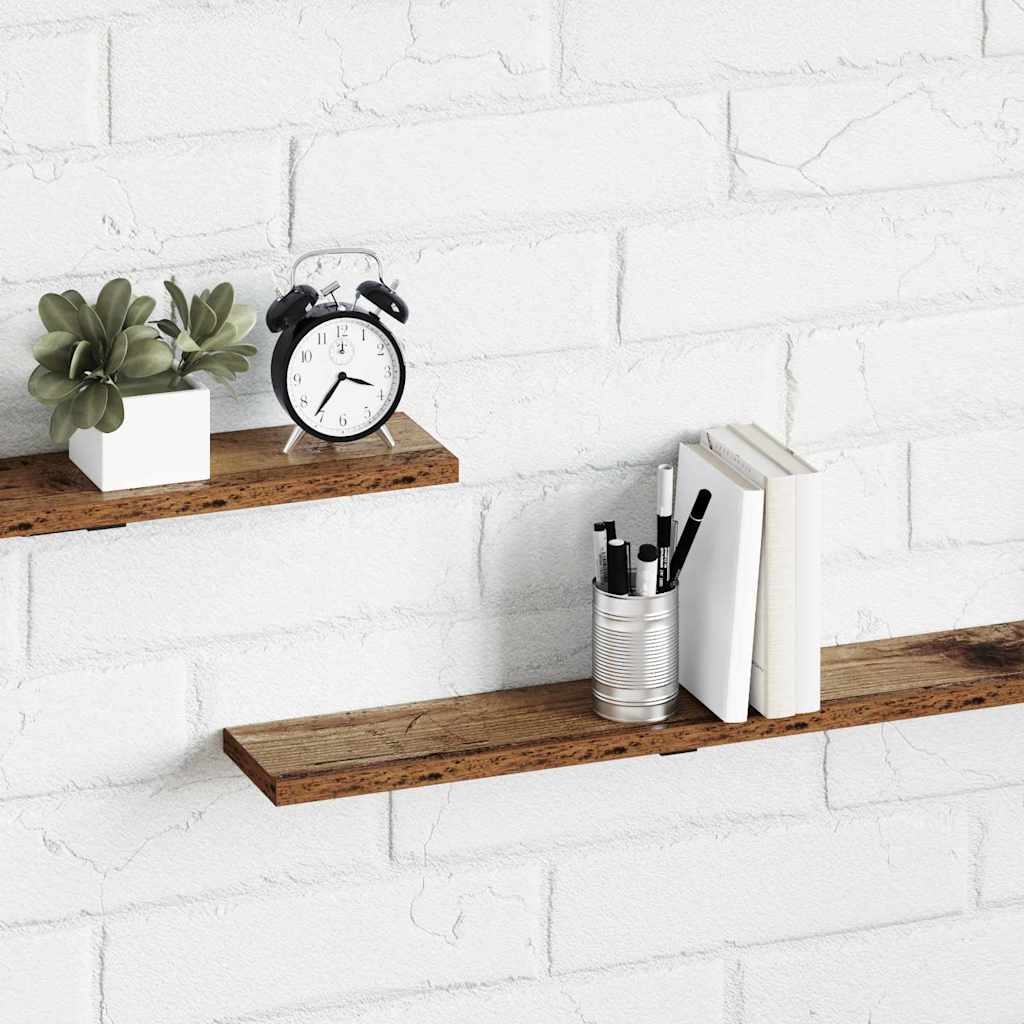 Regalbrett 4 Pcs Braun Holzwerkstoff