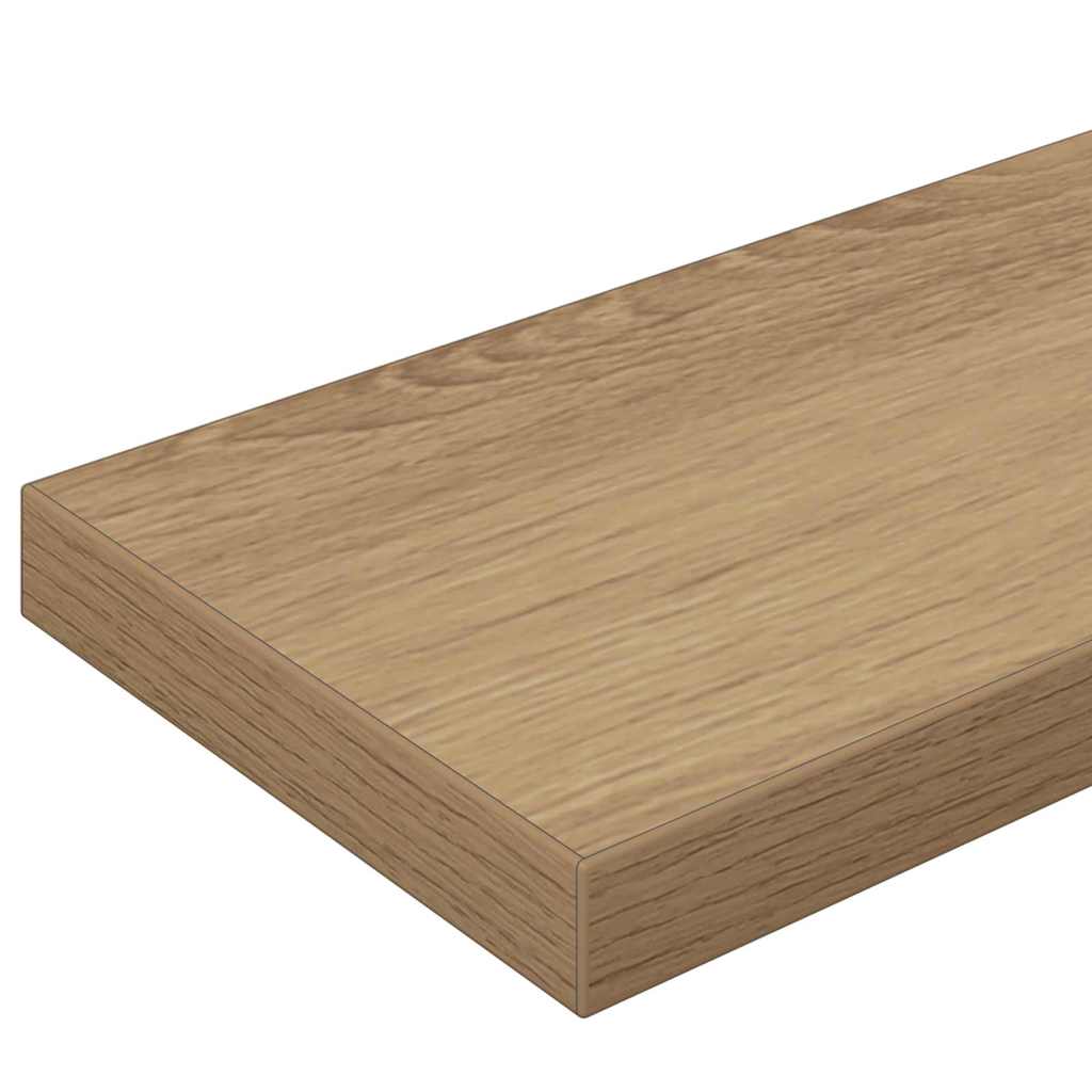 Regalbrett 3 Ebenen 4 Pcs Holzwerkstoff Braun