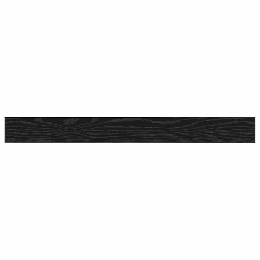 Regalbrett 4 Pcs Schwarz Holzwerkstoff