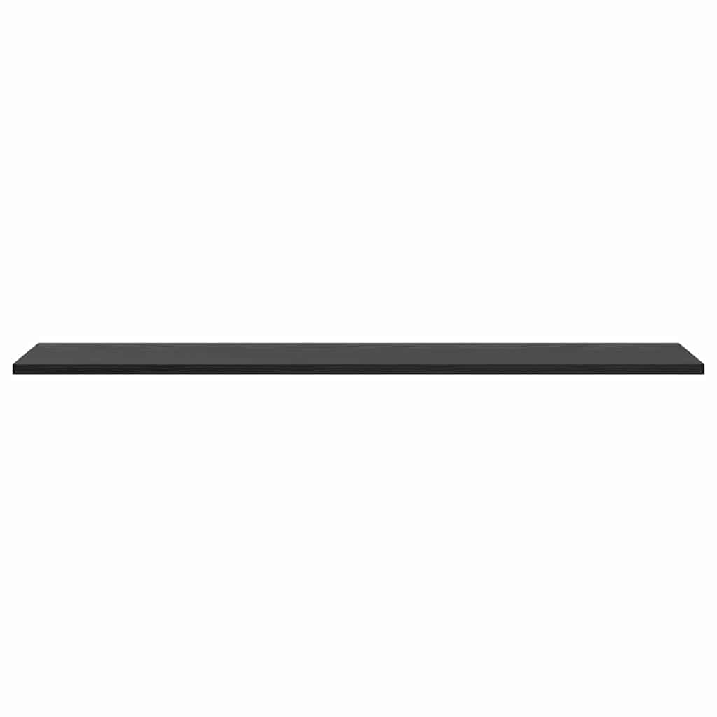 Regalbrett 4 Pcs Schwarz Holzwerkstoff
