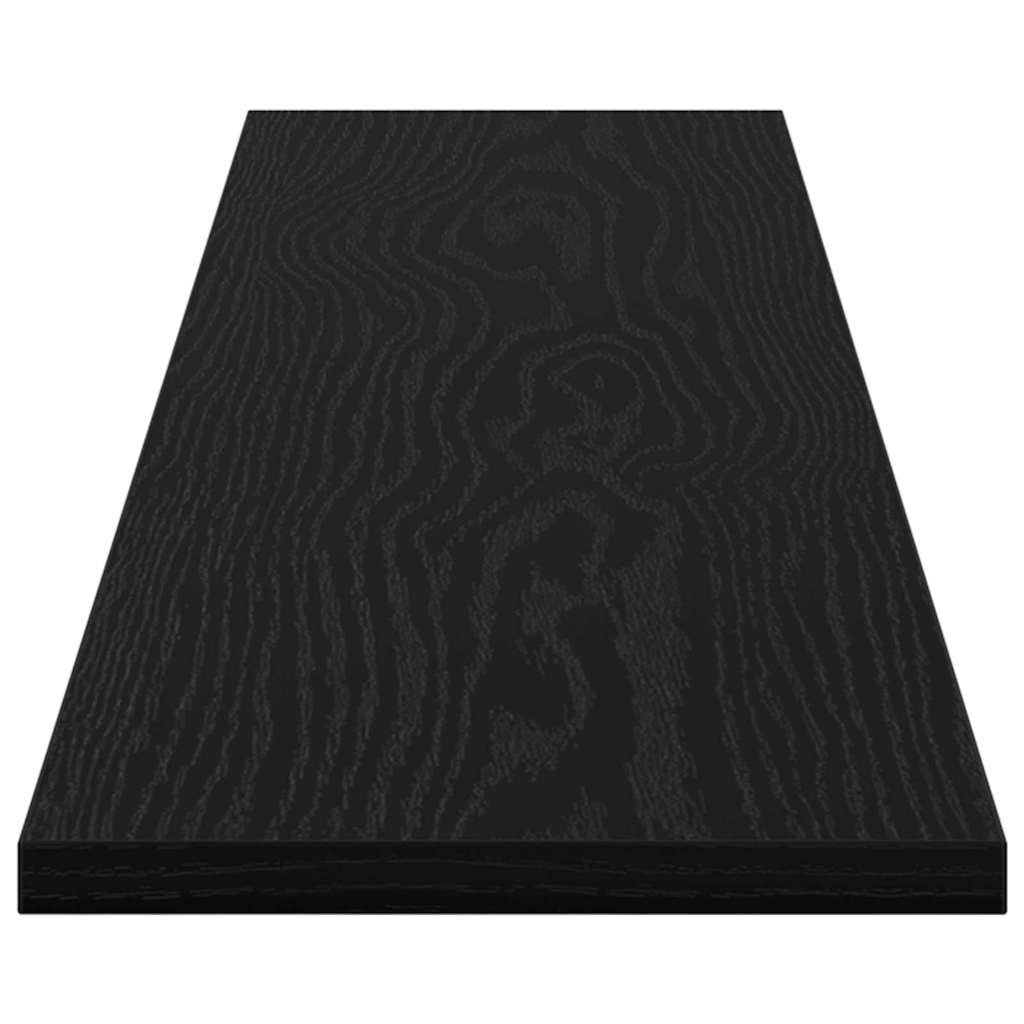 Regalbrett 4 Pcs Schwarz Holzwerkstoff