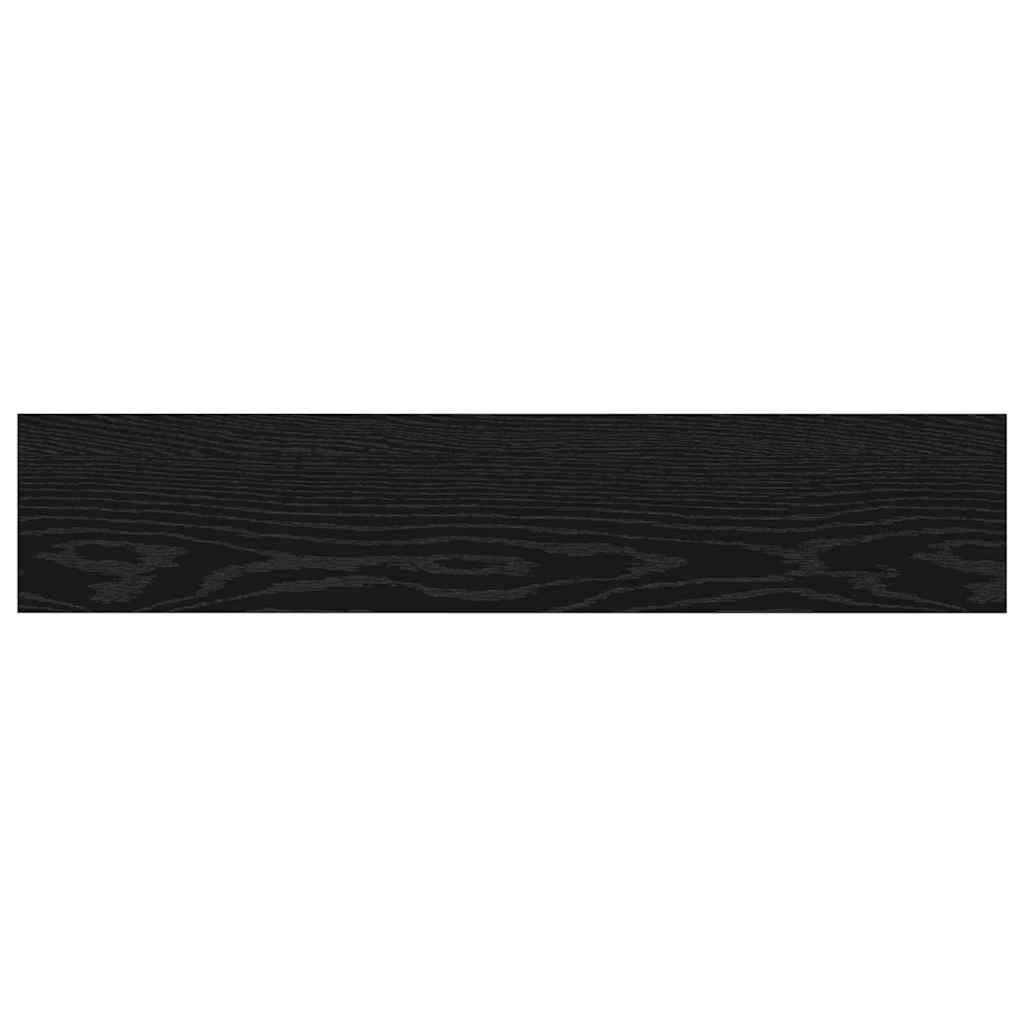 Regalbrett 4 Pcs Schwarz Holzwerkstoff