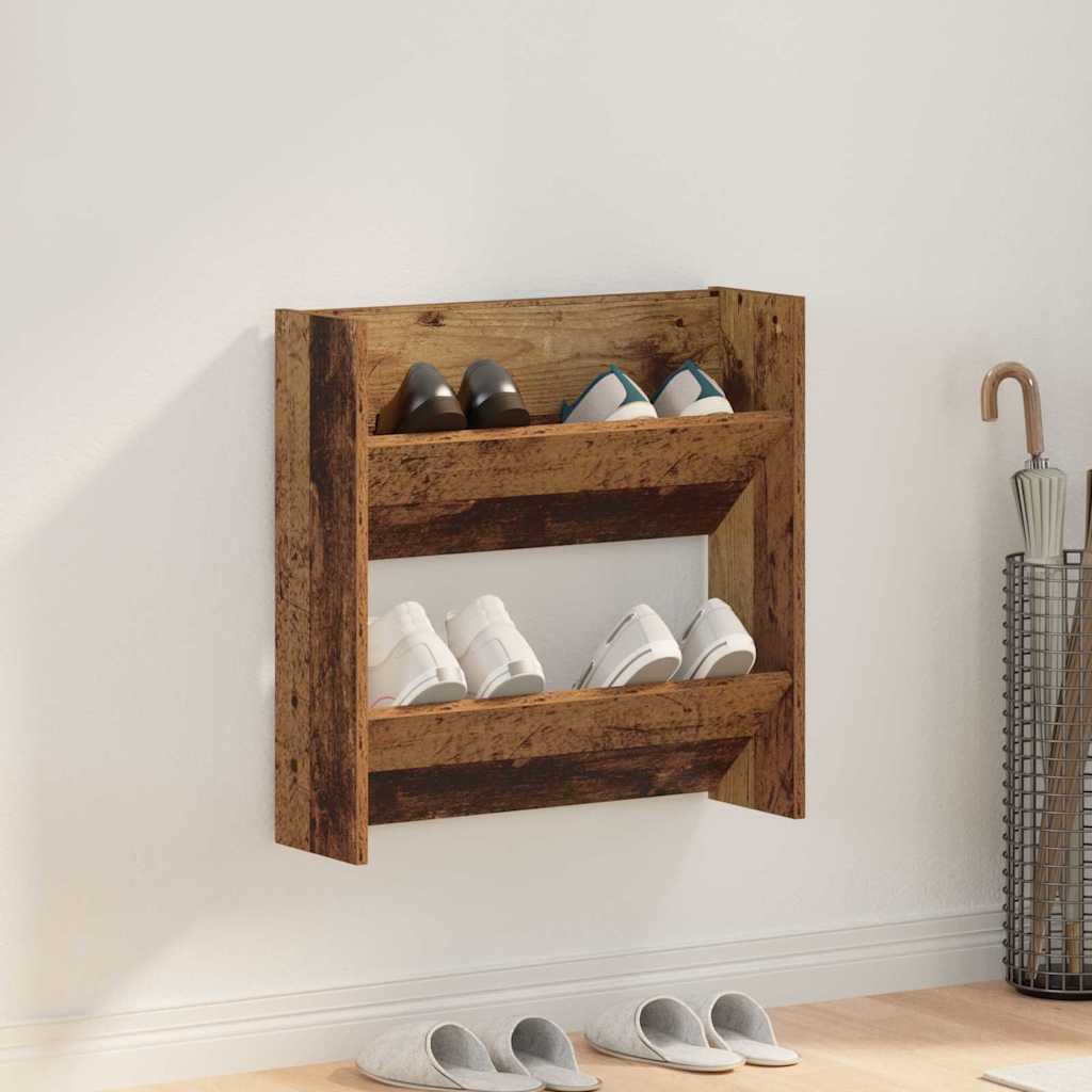 Wand-Schuhschrank Holzwerkstoff