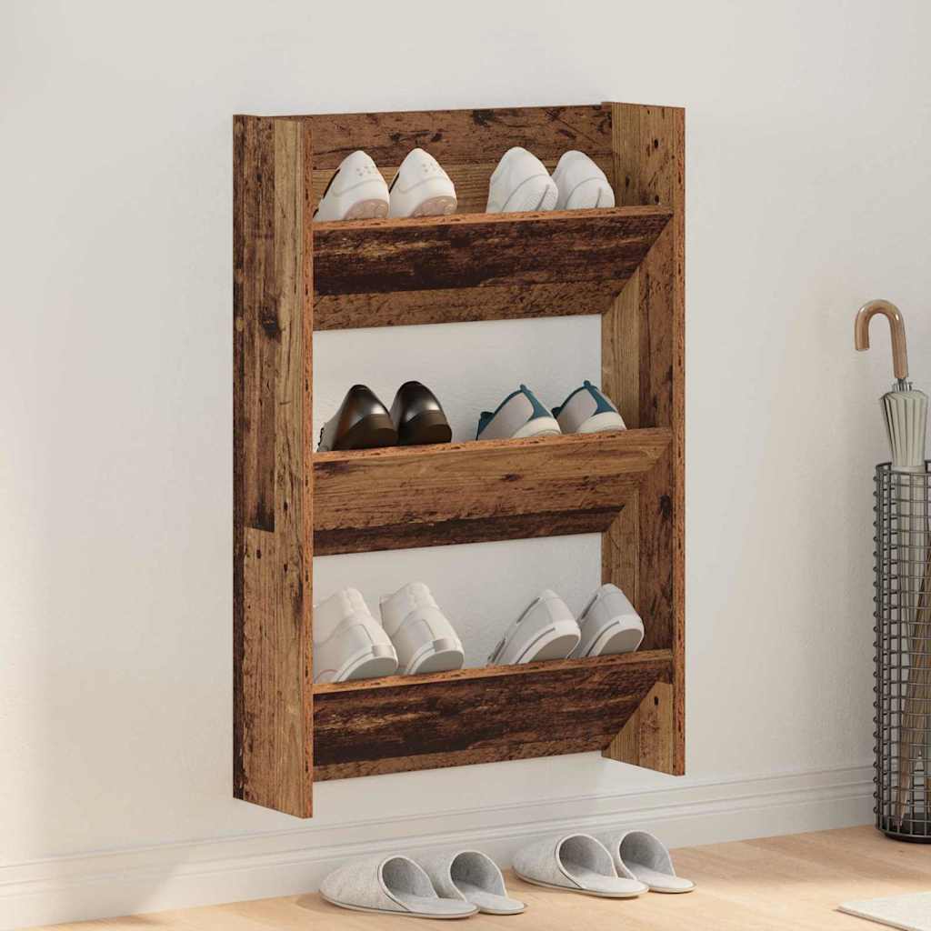 Wand-Schuhschrank Holzwerkstoff