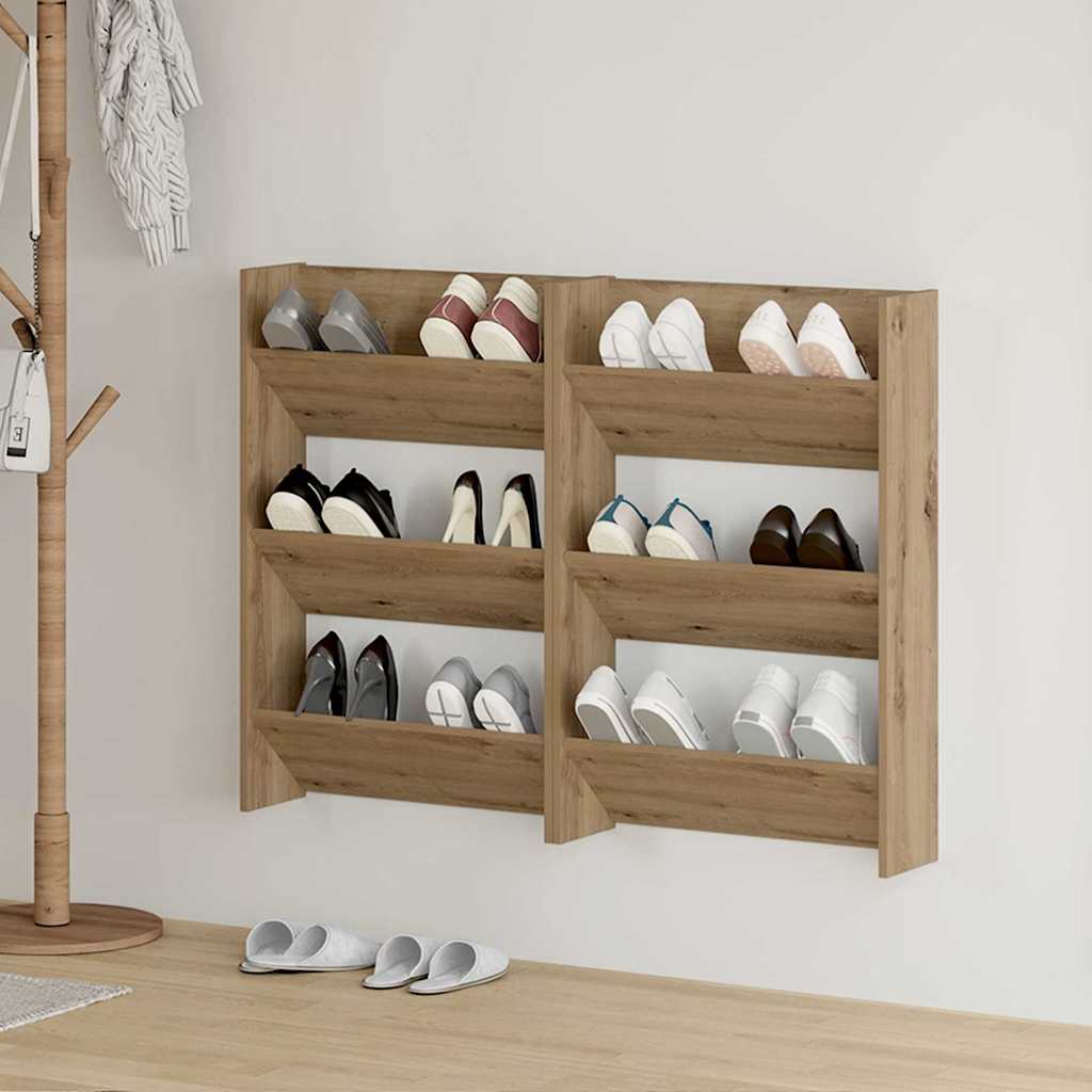 Wand-Schuhschrank Holzwerkstoff
