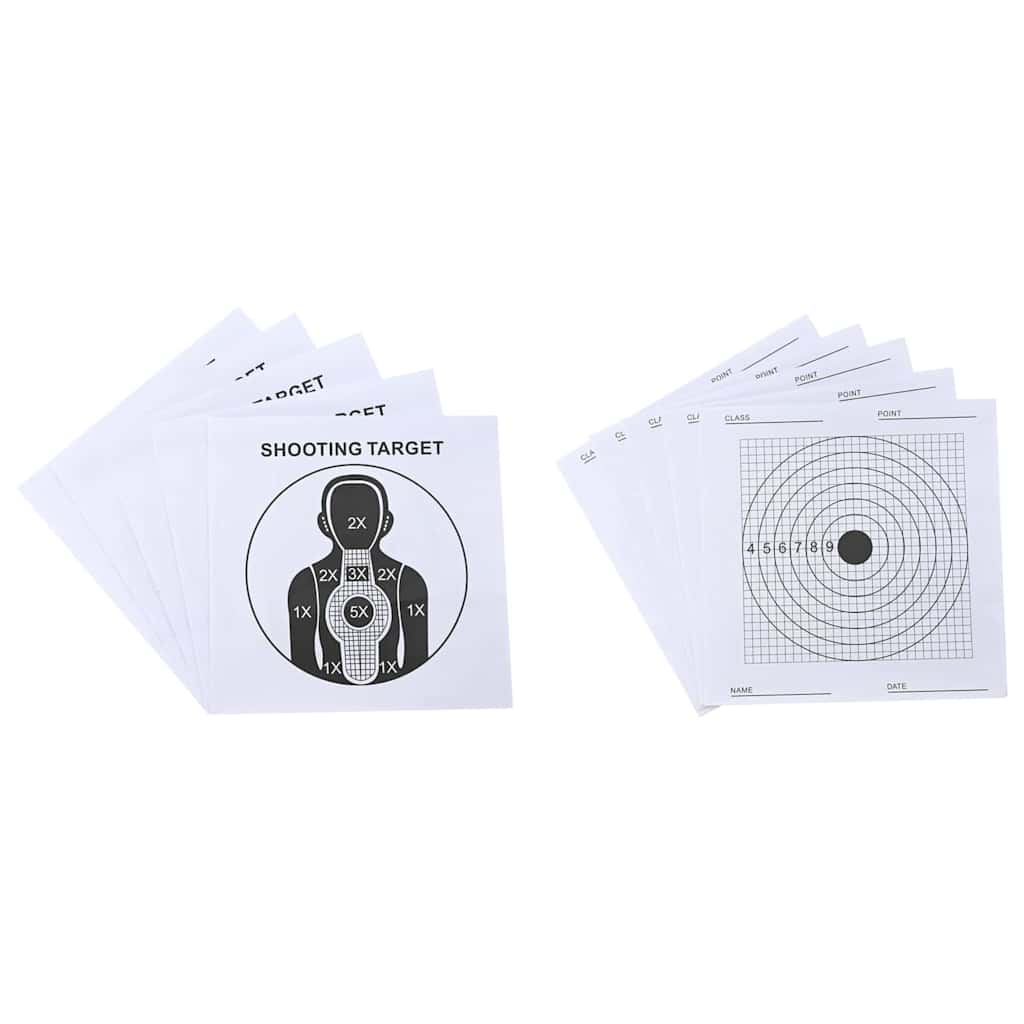 Airsoft Ziel Schwarz 19 X 26 X 25 Cm Kunststoff