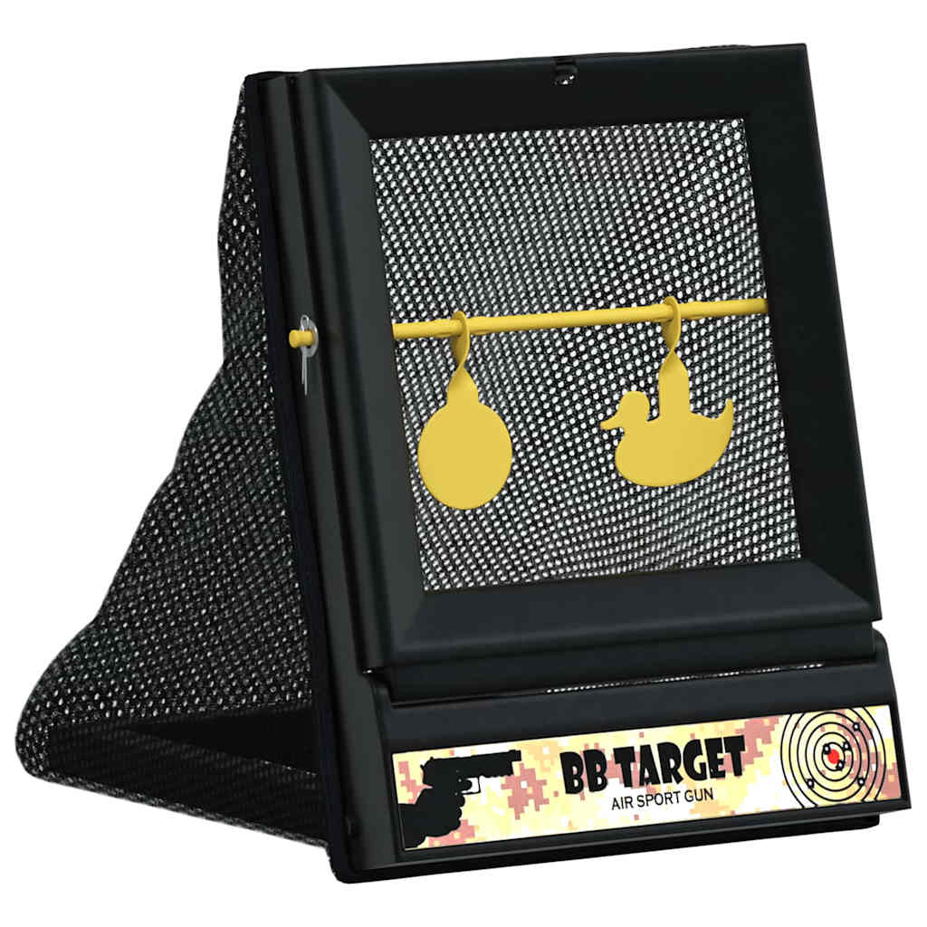 Airsoft Ziel Schwarz 19 X 26 X 25 Cm Kunststoff