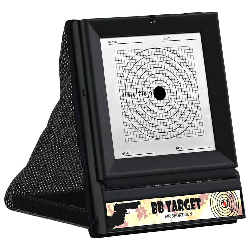 Airsoft Ziel Schwarz 19 X 26 X 25 Cm Kunststoff