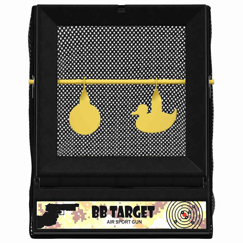 Airsoft Ziel Schwarz 19 X 26 X 25 Cm Kunststoff