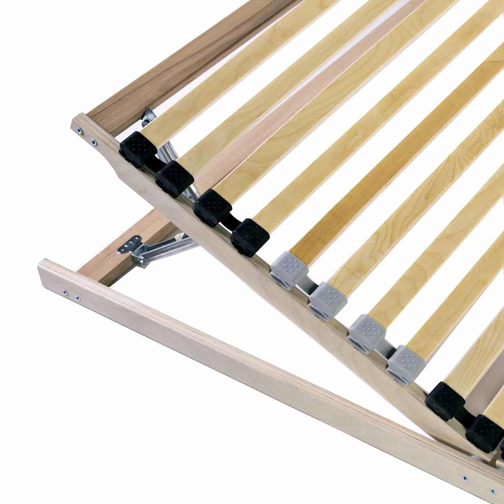 Bett-Lattenrost Braun Massivholz Buche