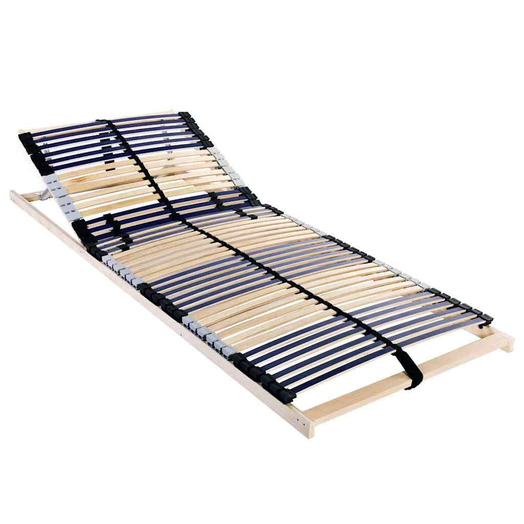 Bett-Lattenrost Braun Massivholz Buche