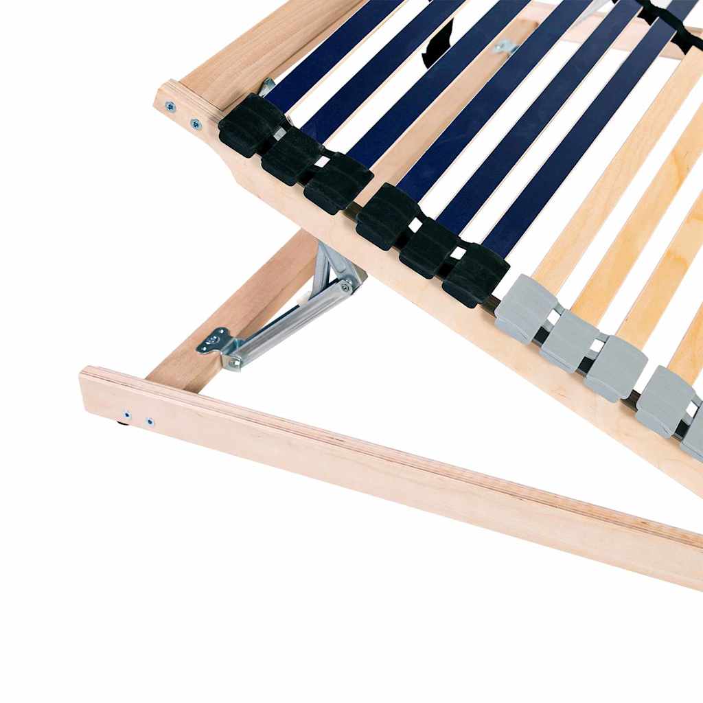 Bett-Lattenrost Braun Massivholz Buche