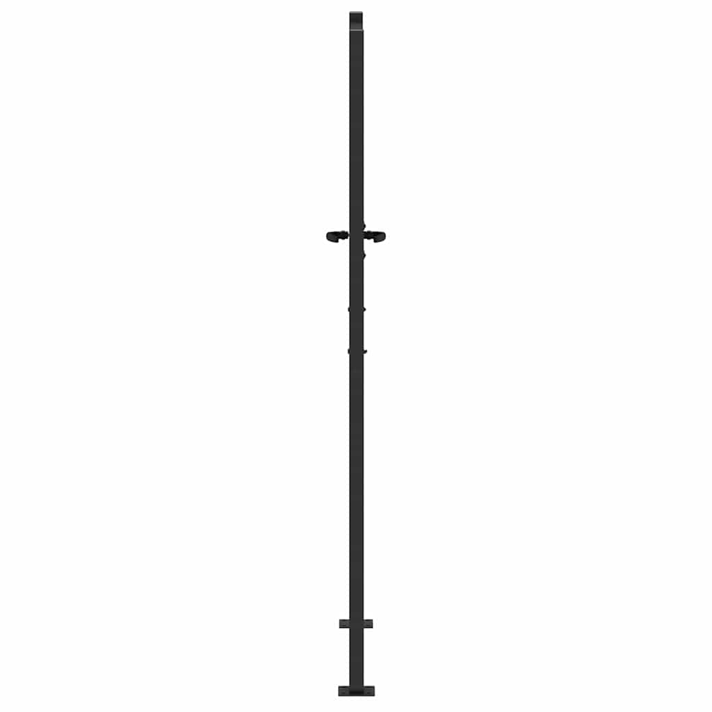 Gartentor 110 X 180 Cm Pulverbeschichteter Stahl