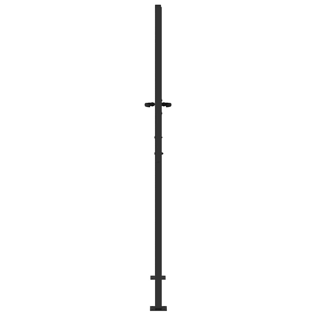 Gartentor 110 X 205 Cm Pulverbeschichteter Stahl
