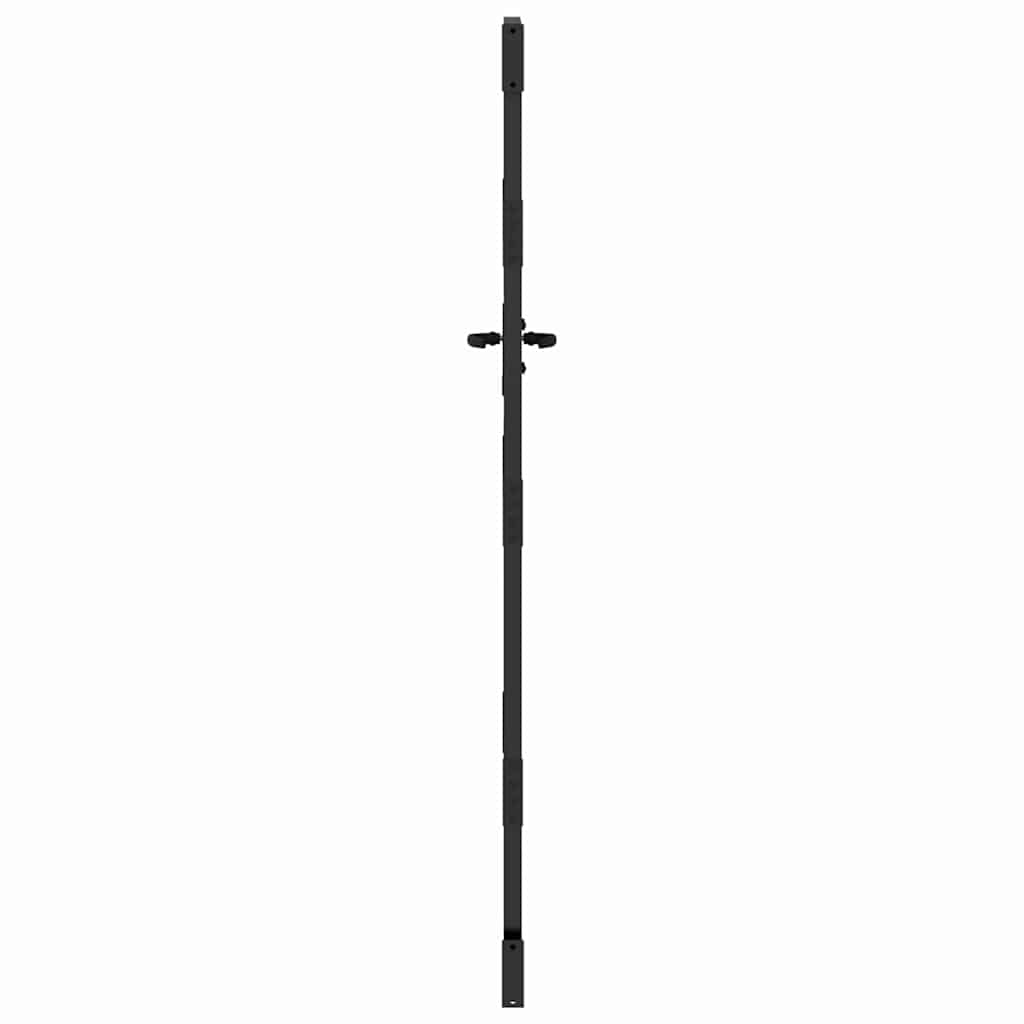 Gartentor 110 X 205 Cm Pulverbeschichteter Stahl