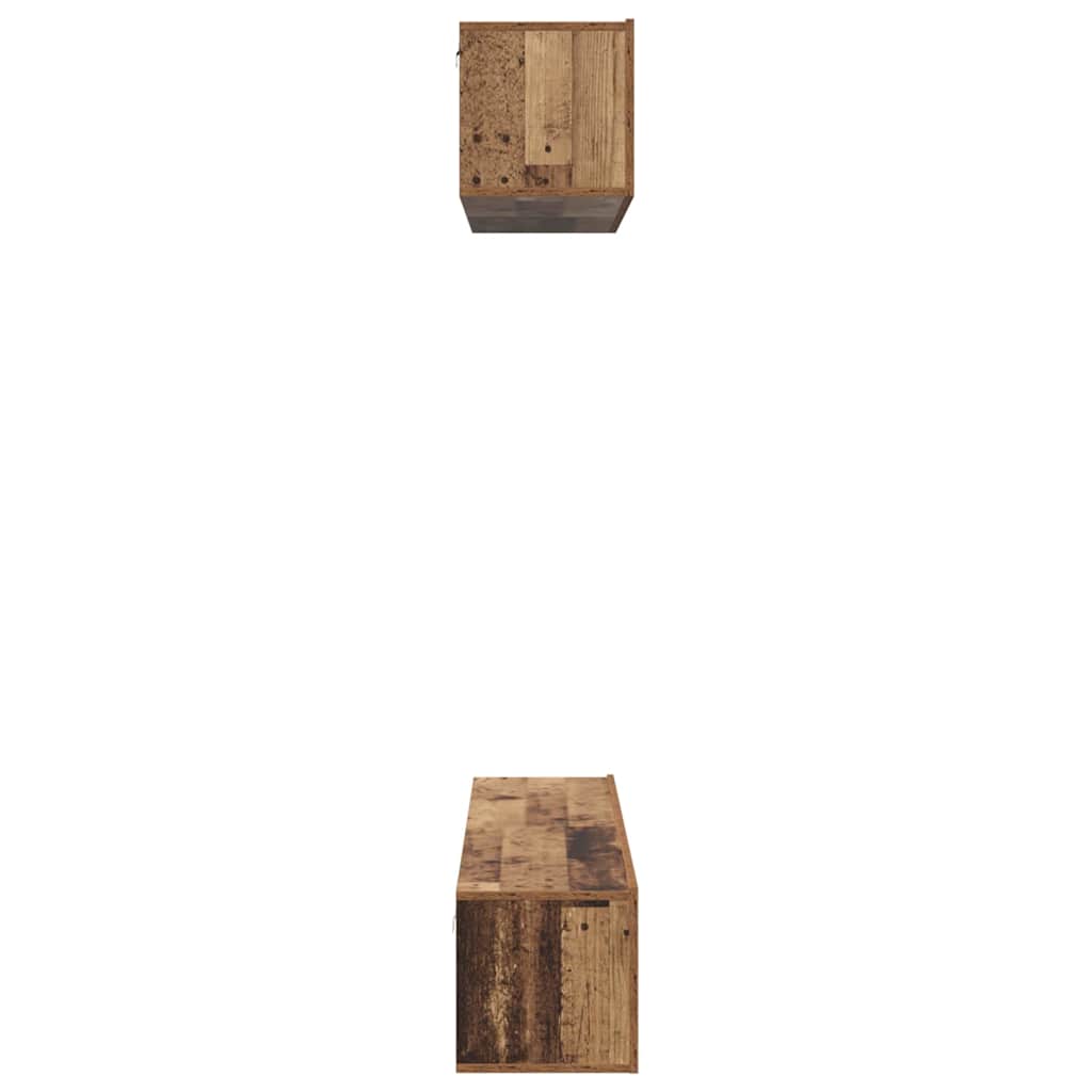 Tv-Schrankset 4 Pcs Holzwerkstoff