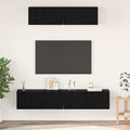 Tv-Schrankset 4 Pcs Holzwerkstoff