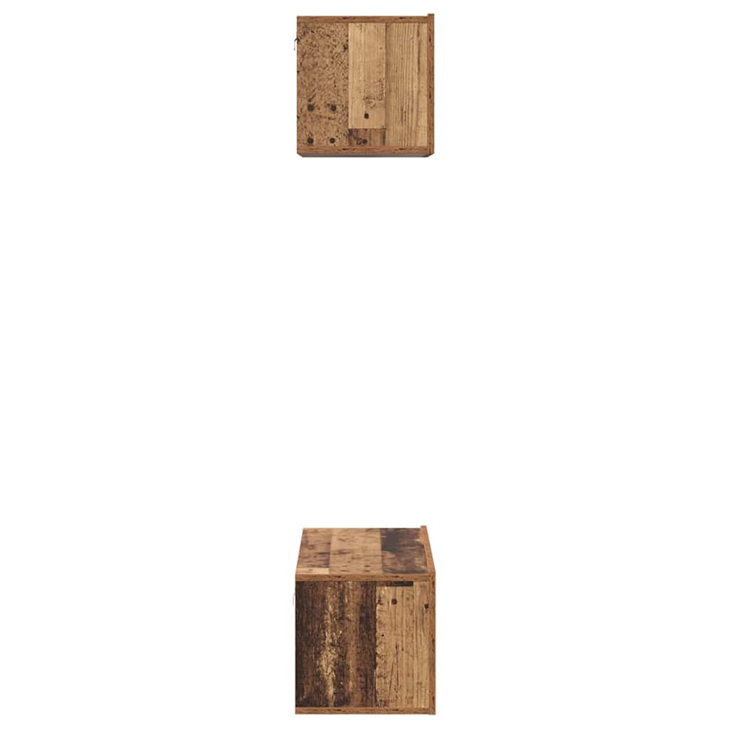 Tv-Schrankset 2 Pcs Holzwerkstoff