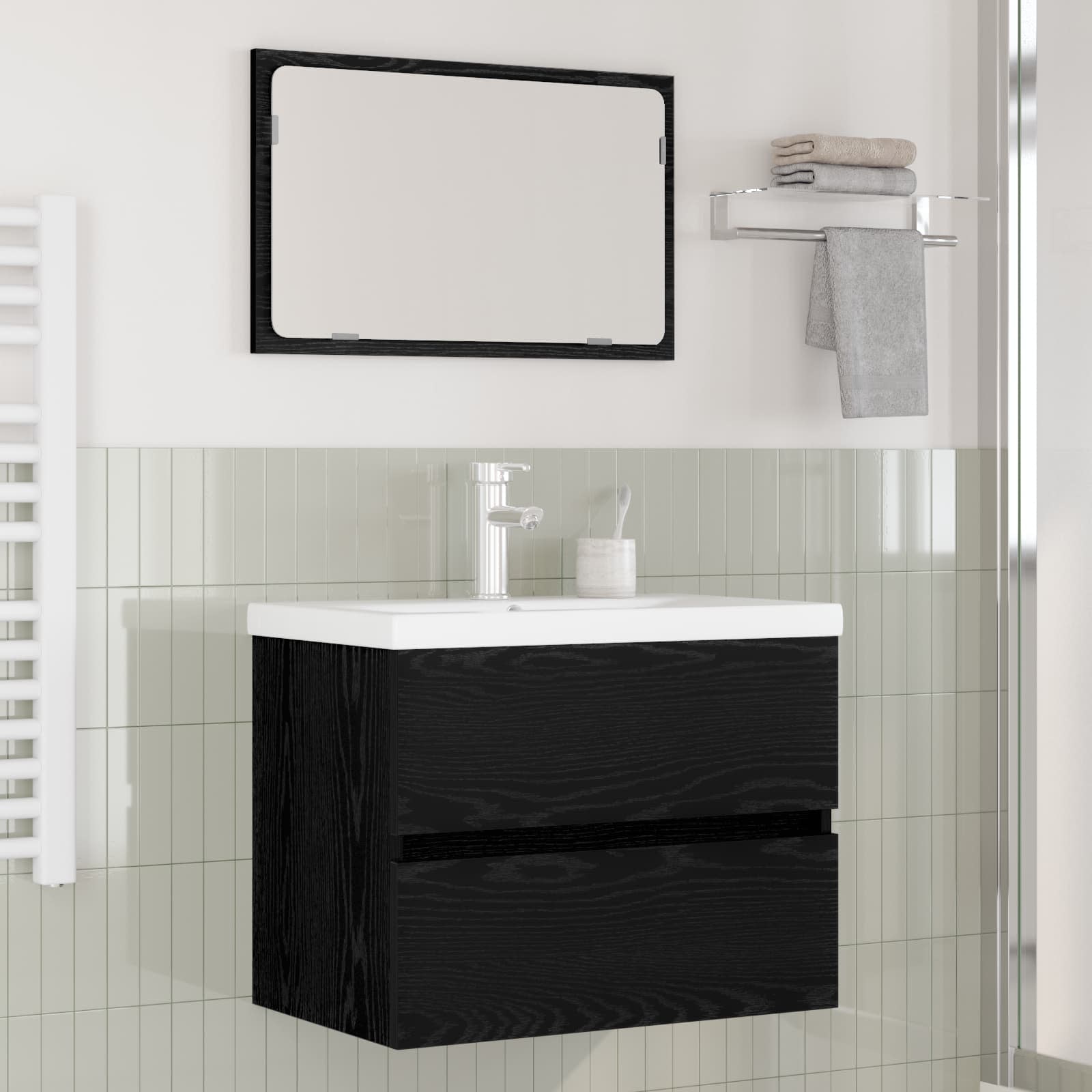 Badezimmermöbel-Set 3 Stk. 61 X 39 X 45 Cm