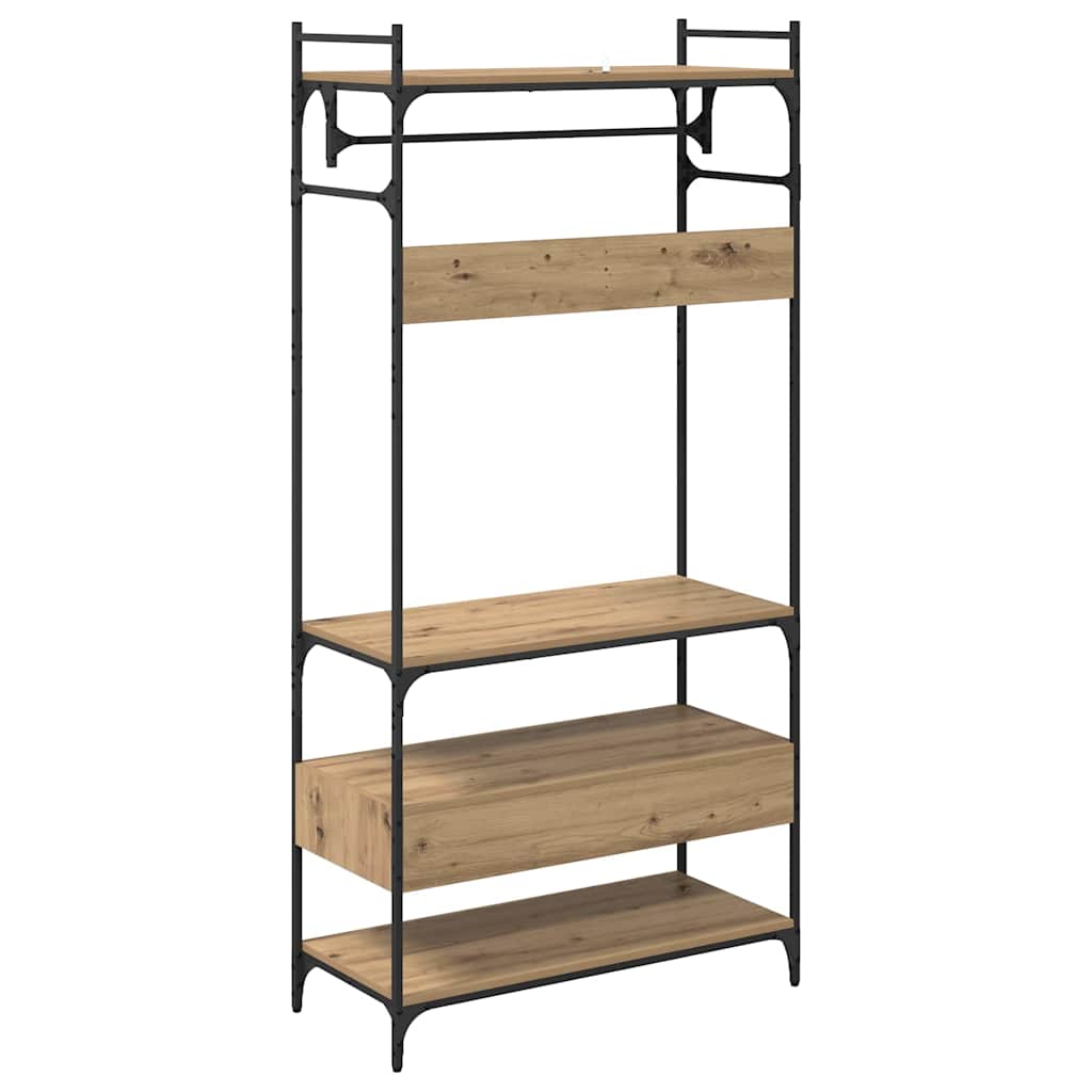 Kleiderschrank 89 X 39 X 184.5 Cm Holzwerkstoff