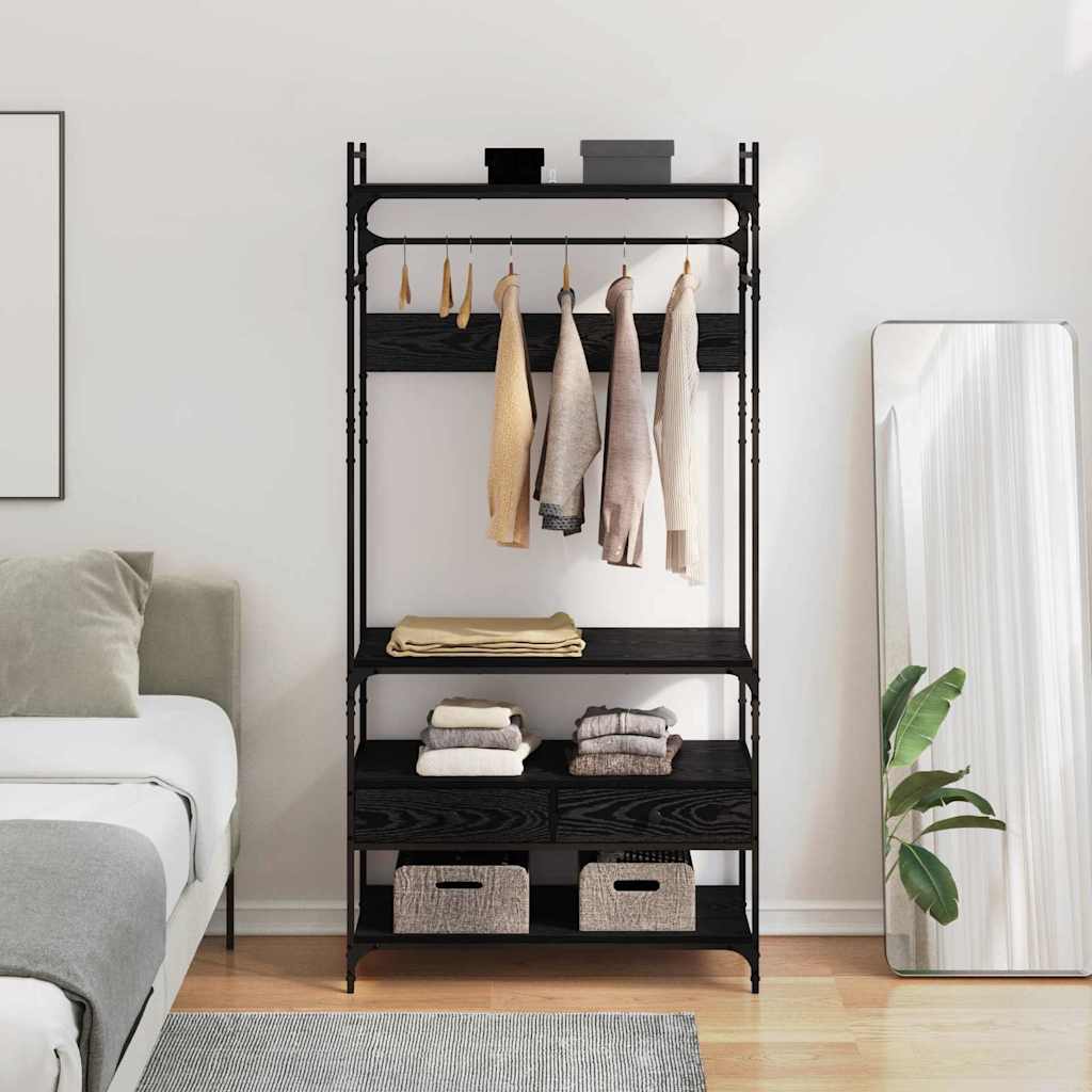 Kleiderschrank 89 X 39 X 184.5 Cm Holzwerkstoff