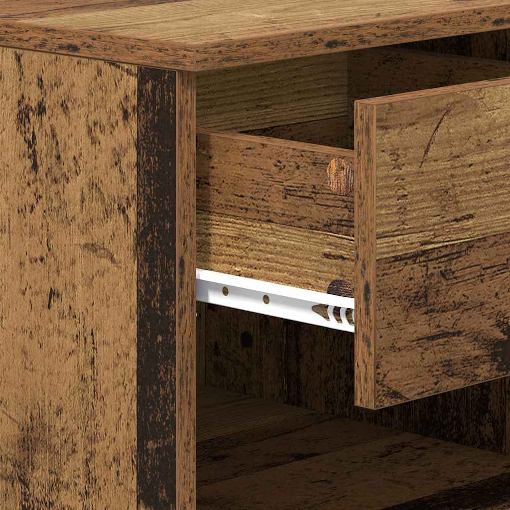 Bettschrank 2 Pcs 40 X 39 X 40 Cm Holzwerkstoff