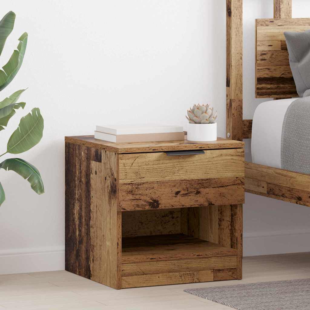 Bettschrank 2 Pcs 40 X 39 X 40 Cm Holzwerkstoff