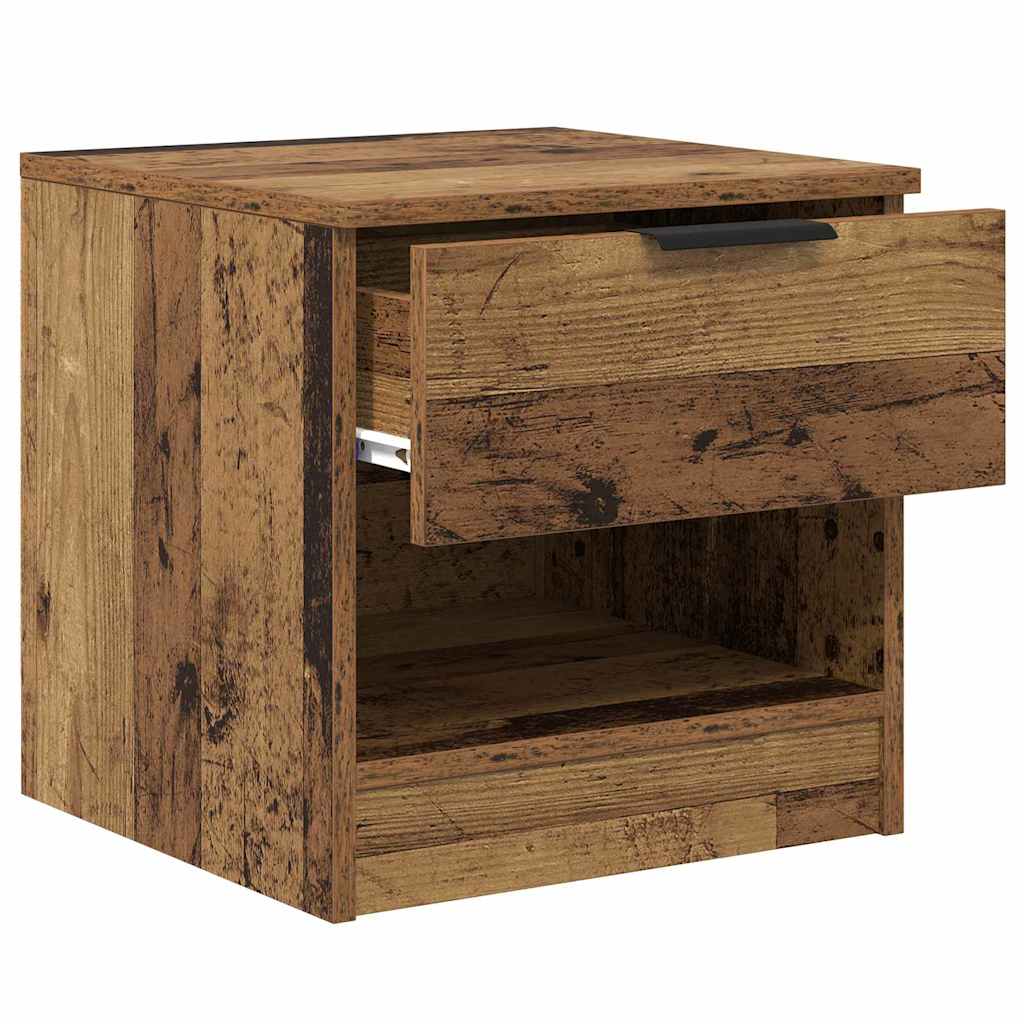 Bettschrank 2 Pcs 40 X 39 X 40 Cm Holzwerkstoff