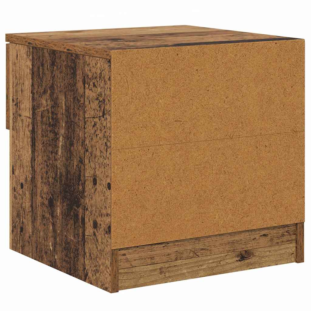 Bettschrank 2 Pcs 40 X 39 X 40 Cm Holzwerkstoff